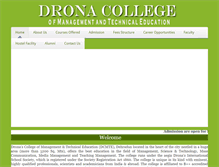Tablet Screenshot of dcmte.org
